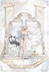  1girl absurdres alternate_costume animal_ear_fluff animal_ears babydoll barefoot breasts chest_tattoo cleavage commentary_request fellatio_gesture forehead_tattoo fox_ears fox_girl fox_tail full_body highres hsin_(wuthering_waves) korean_commentary large_breasts long_hair looking_at_viewer nail_polish one_eye_closed open_mouth panties red_nails simple_background sitting smile solo tail tattoo twitter_username underwear very_long_hair white_babydoll white_background white_hair white_panties wuthering_waves youngjoo_kjy 