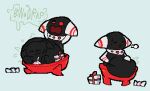 >_< 2026 abdominal_bulge after_vore ambiguous_gender ambiguous_humanoid ambiguous_pred anthro anthro_prey before_and_after belly belly_reduction belly_squish big_belly black_belly black_body black_face bloated blush blush_lines bodily_fluids bottomwear box breath burp_cloud burping candy cheek_blush clenched_eyes clothing cloud_emanata collar container daniel_(meatcanister) dessert digestion digital_media_(artwork) emanata empty_eyes english_description eyes_closed face_imprint food fully_inside gaping_mouth gift gift_bow gift_box green_burp_cloud hand_imprint hand_on_belly hand_on_own_belly hi_res huge_belly humanoid humanoid_pred imprint lollipop meatcanister monotone_background motion_lines multicolored_ears nervous nintendo nose_blush noseless not_furry_focus open_mouth oral_vore oversized_bottomwear oversized_clothing oversized_pants pants pixel_(artwork) poppant red_arms red_collar red_ears red_eyes red_mouth red_stripes relieved ringed_ears rumbling_stomach same_size_vore satisfied short sigh simple_background soft_vore solo squish striped_arms striped_ears stripes super_smash_bros. sweat sweatdrop two_tone_arms two_tone_collar two_tone_ears unseen_prey vore white_arms white_collar white_ears