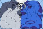 2026 anthro aquatic belly belly_expansion belly_on_ground belly_overhang big_belly big_breasts big_moobs blob_body blob_factory blobified blue_body blue_fur blue_hair breasts canid cetacean curved_horn digital_media_(artwork) duo duo_focus eating expansion eye_contact fat_rolls fatty-sashimi feeding_each_other feeding_tube female force_feeding forced fur group growing hair horn huge_belly huge_breasts huge_moobs hybrid immobile in_mouth komi_(fatty-sashimi) looking_at_another looking_pleasured male male/female mammal medical_instrument moobs morbidly_obese morbidly_obese_female morbidly_obese_male muffin_top navel nude obese obese_female obese_male overstuffed overstuffing overweight overweight_female overweight_male scientific_instrument sketch stuck stuck_together tube_in_mouth weight_gain whale_dragon