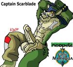  abs anthro bottomwear canid canine captain_scarblade clothed clothing genitals half-closed_eyes jumpstart_games looking_at_viewer lupe_(neopets) male male/male mammal narrowed_eyes neopet_(species) neopets open_bottomwear open_clothing open_pants pants penis pirate racthetmechanic smile smiling_at_viewer solo teeth video_games 