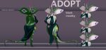  anthro female hi_res intersex reptile scalie smolevn snake solo 