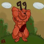 animal_genitalia animal_penis anthro anthrofied armpit_hair athan_(athan_the_monster) balls big_balls big_muscles big_penis black_nose body_hair bovid canine_penis caprine caprine_demon demon don&#039;t_starve erection fur genitals glans horn klei_entertainment knot long_horn male mammal muscular muscular_anthro muscular_male neck_tuft nipples nude pecs penis red_balls red_body red_fur red_glans red_penis saggy_balls solo tuft video_games white_eyes wortox 
