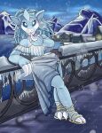  absurd_res alice_(theassumingmage) alolan_form alolan_sandslash anthro blue_body claws clothed clothed_anthro clothing detailed_background female finger_to_mouth hi_res ice ice_hair looking_at_viewer mammal nintendo pangolin pokemon pokemon_(species) regional_form_(pokemon) solo video_games white_body white_skin zody300 