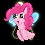  2020 absurd_res cutie_mark divifilly earth_pony equid equine female feral friendship_is_magic happy hasbro headshot_portrait hi_res horse icon looking_away mammal mane medium_hair my_little_pony open_mouth pink_body pink_mane pinkie_pie_(mlp) pony poofy_hair portrait solo 