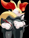  15roacxs anal anal_penetration braixen female fingers fur generation_6_pokemon hi_res invalid_tag multicolored_body multicolored_fur nintendo object_in_ass penetration pokemon pokemon_(species) red_eyes solo video_games 