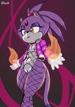  anthro blaze_the_cat domestic_cat elemental_manipulation felid feline felis female fire fire_manipulation flat_chested fours_(artist) genitals hi_res mammal nipples pussy sega solo sonic_the_hedgehog_(series) 