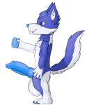  absurd_res anthro balls big_balls big_knot big_penis blue_body blue_fur blue_knot blue_penis canid canine canis duncan_bluetail fur genitals hi_res huge_balls huge_knot huge_penis huggablegnar hyper hyper_balls hyper_genitalia hyper_knot hyper_penis knot male mammal penis solo white_body white_fur wolf 
