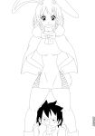  absurd_res anthro carrot_(one_piece) duo female hi_res human male male/female mammal monkey_d._luffy one_piece 