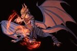 3:2 anthro blizzard_entertainment dracthyr dragon dungeons_and_dragons european_mythology hasbro horn kobold magic melee_weapon mythological_creature mythological_scalie mythology pointed_tail scales scalie sword warcraft warrior weapon western_dragon wizards_of_the_coast