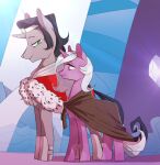 2016 black_cape black_clothing black_mane black_tail blue_eyes blue_mane blue_tail canon_couple cape circlet closed_smile clothing colored crystal crystal_pony_(mlp) digital_drawing_(artwork) digital_media_(artwork) duo equid equine eyebrows eyelashes female female_feral feral friendship_is_magic fur gem grey_body grey_eyebrows grey_fur grey_horn happy hasbro horn idw_publishing kigaga king king_sombra_(mlp) larger_feral larger_male lidded_eyes light lighting long_mane long_tail looking_down looking_down_at_partner male male/female male_feral mammal mane medium_mane mouth_closed my_little_pony my_little_pony_(idw) mythological_creature mythological_equine mythology pupils purple_body purple_fur purple_horn quadruped radiant_hope_(mlp) red_cape red_clothing reformed_king_sombra_(mlp) royalty sabatons shaded size_difference smaller_female smaller_feral smile smiling_at_another smiling_at_partner tail teal_eyes teal_pupils unicorn unicorn_horn white_sclera