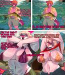 2026 abstract_background absurd_res aloha_shirt anthro aquatic artist_name aunt_(lore) aunt_and_nephew_(lore) big_breasts big_tail bikini blonde_hair blue_eyes bone_frill bottomwear breasts cavemanon_studios clothed clothing curvy_figure deadassspider denim denim_bottomwear denim_clothing dialogue digital_drawing_(artwork) digital_media_(artwork) dinosaur english_text eyewear female fish freckled_chest freckled_face freckles frill_(anatomy) glasses glistening glistening_arms glistening_body glistening_breasts glistening_scales goodbye_volcano_high group hadrosaurid hair hi_res holding_fish huge_breasts huge_hips i_wani_hug_that_gator jeans ko_op_(game_developer) long_tail magenta_body magenta_scales male mature_anthro mature_female medium_hair mia_moretti mother_(lore) mother_and_child_(lore) mother_and_son_(lore) multicolored_body multicolored_scales naomi_(gvh) navel nephew_(lore) open_bottomwear open_clothing open_mouth open_pants open_shirt open_smile open_topwear orange_body orange_hair orange_scales ornithischian ornithopod pants parasaurolophus parent_(lore) parent_and_child_(lore) parent_and_son_(lore) partially_submerged patreon patreon_logo pattern_clothing pattern_shirt pattern_topwear pink_body pink_scales prehistoric_species pubes purple_bikini purple_clothing purple_swimwear reptile scales scalie shirt shorts sibling_(lore) sister_(lore) sisters_(lore) skimpy skimpy_bikini smile snoot_game son_(lore) spiked_tail spikes spikes_(anatomy) swimwear tail teal_eyes text tommy_(snoot_game) topwear trio two-piece_swimsuit two_tone_body two_tone_scales unbuttoned_jeans undressing voluptuous voluptuous_anthro voluptuous_female water watermark white_body white_scales wide_hipped_anthro wide_hipped_female wide_hips yellow_eyes
