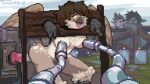16:9 ahegao animated animated_gif anthro anthro_penetrated audience avian beak bent_over bird bodily_fluids breast_milking breasts brown_body brown_feathers detailed_background dialogue digital_media_(artwork) dildo dildo_in_vagina dildo_insertion feathers feet female female_penetrated forced frame_by_frame fucked_silly fucking_machine goblin group hi_res humiliation lactating looking_pleasured machine milking_machine nante-p nude_anthro open_mouth outside_sex owl penetration pixel_(artwork) pixel_animation public public_humiliation public_sex restrained restraints sex sex_toy sex_toy_in_vagina sex_toy_insertion short_playtime solo stocks strix_(genus) talons tawny_owl thick_thighs toes tongue tongue_out true_owl vaginal vaginal_penetration widescreen wings