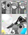 2024 4_fingers 4_panel_comic animal_crossing arms_bent bent_arm biped bottomwear building button_(fastener) clothed clothed_human clothed_male clothing comic confetti confusion cookieboy011 date dialogue digital_drawing_(artwork) digital_media_(artwork) door english_description english_text eyebrow_through_hair eyebrows eyes_closed feet fingers fist food frown fruit fruit_tree fully_clothed fully_clothed_human fully_clothed_male grey_bottomwear grey_clothing grey_dress_shirt grey_eyes grey_hair grey_nose grey_pants grey_sky grey_topwear hair hand_behind_head hi_res house human human_only light lighting looking_up mailbox male male_human mammal morning motion_lines mouth_closed nintendo no_pupils not_furry number open_frown open_mouth outside pants pattern_clothing pattern_topwear pear plaid plaid_clothing plaid_dress_shirt plaid_topwear plant question_mark shaded sky snow solo speech_bubble spot_color standing straight_arm stretching_arms teeth text thin_eyebrows time topwear translucent translucent_hair tree triangle_nose two_tone_dress_shirt villager_(animal_crossing) white_body white_sclera white_skin window winter yawn