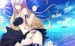  ayatudura bad_id bad_pixiv_id bangs highres hijiri_byakuren solo touhou wallpaper water 