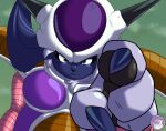absol absurd_res angry armor chibi_the_absol claws cosplay cute_fangs dragon_ball dragon_ball_z fangs female finger_claws frieza frown generation_3_pokemon gesture hand_gesture hi_res horn hyperchibiabsol looking_at_viewer nintendo pawpads perspective pointing pointing_at_viewer pokemon pokemon_(species) scowl slightly_chubby solo teeth