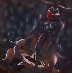 absurd_res anthro assimilation bodily_fluids cum duo ejaculation genital_fluids goo_creature goo_transformation guardians_of_the_galaxy hi_res male male/male marvel mirandaths rocket_raccoon selfcest square_crossover tongue tongue_out transformation unusual_bodily_fluids unusual_cum unusual_genital_fluids upside_down venom_raccoon