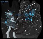 absurd_res anthro assimilation avali corruption drone dronification eijumi_(legotank1110) feathered_wings feathers hi_res latex latex_creature latex_transformation lavali living_latex male nude nude_anthro pod restrained restrained_arms restrained_by_tentacles restrained_legs solo tentacles transformation transformation_sequence wings yporolsya