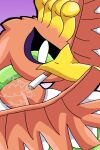2:3 absurd_res angry avian beak belly bird breasts cigarette cleavage clothed clothing digital_media_(artwork) female feral fur generation_2_pokemon green_eyes hi_res ho-oh krita_(artwork) legendary_pokemon mouth_closed nintendo pokemon pokemon_(species) red_body red_fur red_wings rushthepenguin shaded simple_background smoking solo white_belly wings yellow_body yellow_fur