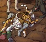 ahegao amelie_(booytforge) anthro anus backsack balls bodily_fluids body_writing bootyforge bound bovid breasts caprine cum cum_in_ass cum_in_mouth cum_inside cum_on_face curling_toes domestic_cat feet felid feline felis female forced forced_partners gangbang gaping gaping_anus genital_fluids genitals goat group group_sex hi_res hip_grab khajiit leopardus looking_pleasured ma'ara male male/female male/male mammal microsoft murid murine ocelot on_ground oozing_cum penetration penile penile_penetration penis penis_in_vagina rat rodent sex smile the_elder_scrolls thesa tongue tongue_out vaginal vaginal_penetration