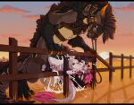 2025 abdominal_bulge anal anal_penetration animal_genitalia animal_penis anthro anthro_on_feral anthro_penetrated artist_name back_mane balls bestiality big_balls big_penis black_bars black_mane black_nipples bodily_fluids breasts bridle brown_body brown_fur canid canine chin_horn chin_tuft claws cum cum_drip cum_from_mouth cum_in_mouth cum_inside cum_leaking_from_ass cum_splatter cum_through curved_horn detailed_background digital_drawing_(artwork) digital_media_(artwork) dragon dripping duo equine_genitalia equine_penis extreme_penetration facial_horn facial_tuft felkin female female_anthro female_penetrated fence feral feral_penetrating feral_penetrating_anthro forked_tongue fur genital_fluids genitals grass halter harness hi_res horn huge_balls huge_penis hybrid hybrid_genitalia hybrid_penis hyper hyper_balls hyper_genitalia jaeger_(lewddragons) knot knot_prodding knotted_equine_penis knotted_penis korka larger_feral larger_male leaking_cum leg_strap letterbox lying male male/female male_feral male_penetrating male_penetrating_female mammal mane markings mount mount/rider_relations mythological_creature mythological_scalie mythology nipples on_back orange_claws orange_eyes orange_horn orange_pawpads pawpads penetration penile penile_penetration penis pink_body pink_fur pink_mane pink_markings plant reins ridiculous_fit saddle scalie sex signature size_difference smaller_anthro smaller_female sunset table_lotus_position tail tail_tuft text tongue tongue_out toxic_candy tuft url white_body white_fur wood wood_fence