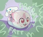 animate_inanimate blue_eyes blue_sclera blush canid canine canis cinnamon_(cinnamoroll) cinnamoroll curled_tail diaper diaper_creature diaper_fetish diaper_transformation dinu domestic_dog dummydoodles fart fart_cloud fart_fetish featureless_feet featureless_hands feet floppy_ears fur green_fart_cloud hi_res male mammal narrowed_eyes no_pupils open_mouth open_smile sanrio sitting sitting_on_diaper smile sound_effects tail vowelless vowelless_sound_effect white_body white_ears white_fur white_tail