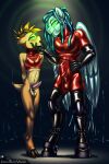 2:3 absurd_res antlers balls bdsm bedroom_eyes biped boots clothing collar deer dominant dominant_male dreadlocks duo equid equine erection erection_under_clothing footwear genitals gloves handwear hi_res horn horse hypnosis hypnosis_fetish jedayskayvoker latex latex_body latex_boots latex_clothing latex_footwear latex_gloves latex_handwear latex_skin laurits_rutger_(johnbaggins) leash leashed_collar living_latex male male/male mammal mind_control narrowed_eyes pony seductive shoes size_difference slipstream_(jedayskayvoker) smile spiral spiral_eyes wings