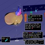 1:1 after_anal after_sex ambiguous_gender anal_fluids anal_request animal_dildo animal_genitalia animal_penis animal_sex_toy anthro anus asslick backsack balls becoming_erect bisexual_pride_colors black_text_box blacklight bodily_fluids brown_body brown_fur butt buttplug canid canine canine_dildo canine_genitalia canine_penis canis clothing colored colored_tail cuff_(restraint) cum cum_in_ass cum_inside cum_on_balls cum_on_butt cum_on_ground cum_on_penis cum_on_wall dialogue dildo disembodied_penis duo erection exclamation_point exposed_butt fluffy fluffy_tail fur genital_fluids genitals glory_hole group hair hat headgear headwear hi_res instructing instruction jonah_(asslick) lagomorph leporid lgbt_pride lot lube lube_in_ass male male/male mammal musk musky_anus musky_butt onomatopoeia oral_request party party_hat party_sex penis pink_hair plug_(sex_toy) presenting presenting_anus presenting_hindquarters pride_colors purple_hair purple_wall rabbit rainbow_text rear_view requesting restraints rimming_request scut_tail sex_game sex_request sex_toy shaded short_tail solo_focus sound_effects sweat sweatdrop sweaty_butt tail tail_motion tailwag teasing text text_box through_wall tongue underlight uv_reactive welcome white_text white_text_border wolf