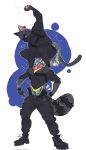 anthro atomic_wedgie barazoku belt big_muscles black_belt black_body black_boots black_bottomwear black_clothing black_eyebrows black_fingerless_gloves black_footwear black_fur black_gloves black_handwear black_harness black_mask black_pants black_shirt black_socks black_toeless_socks black_topwear boots bottomwear briefs bully bullying burglar clothing crime criminal diamond_(gem) domestic_cat duo ear_piercing ear_ring eyebrows felid feline felis fingerless_gloves fluffy fluffy_tail footwear fur gem gloves gold_(metal) gold_tooth green_briefs green_clothing green_eyes green_underwear grey_body grey_fur handwear harness harryharold hi_res holding_diamond humiliation humiliation_fetish male male/male mammal manly markings mask masked_male multicolored_briefs multicolored_clothing multicolored_underwear muscular muscular_anthro muscular_arms muscular_male muscular_thighs pants piercing procyonid raccoon rainbow_briefs rainbow_clothing rainbow_underwear revenge ring_piercing robber robbing shirt shoes socks standing standing_on_another standing_on_partner standing_on_shoulders stealing striped_body striped_fur striped_markings striped_tail stripes surprise_attack surprised tactical tactical_gear tactical_gloves tactical_pants tail tail_markings taunting taunting_partner teasing teasing_partner thick_arms thick_eyebrows thick_thighs thief thief_outfit thug toeless_footwear toeless_socks topwear tough_guy underwear wearing_mask wedgie wedgie_fetish