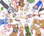  6+boys 6+girls absurdres alice_(rune_factory) animal_hood ares_(rune_factory) bangs beatrice_(rune_factory) black_pajamas bleepufflan blonde_hair blue_eyes blue_hair blush brown_pajamas cecil_(rune_factory) character_doll closed_eyes closed_mouth colored_pencil darroch_(rune_factory) eggplant elsje_(rune_factory) envelope everyone fuuka_(rune_factory) gideon_(rune_factory) green_eyes green_hair green_pajamas green_pepper grey_hair hand_over_face heart heart_hands heinz_(rune_factory) highres hina_(rune_factory) hood jigsaw_puzzle julian_(rune_factory) livia_(rune_factory) long_hair lucas_(rune_factory) lucy_(rune_factory) ludmila lying magnifying_glass martin_(rune_factory) misasagi_(rune_factory) mokomoko_(rune_factory) multiple_boys multiple_girls murakumo_(rune_factory) nightgown no_headwear notebook on_back on_stomach oswald_(rune_factory) pajamas palmo_(rune_factory) pencil pink_hair pointy_ears priscilla_(rune_factory) purple_eyes purple_hair puzzle radea_(rune_factory) randolph_(rune_factory) red_hair reinhard_(rune_factory) rune_factory rune_factory_5 ryker_(rune_factory) scarlett_(rune_factory) scissors short_hair simone_(rune_factory) sleepover smile terry_(rune_factory) title toy_hammer turnip white_hair yuki_(rune_factory) 