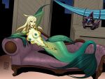  chaise_lounge crate crown deuce draw_me_like_one_of_your_french_girls female hand_behind_head hi_res humanoid league_of_legends lounging marine meme merfolk nami_(lol) nude red_eyes resting riot_games smile solo split_form titanic titanic_reference video_games 