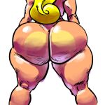  activision anthro blonde_hair butt coco_bandicoot crash_bandicoot_(series) female fur goudadunn hair hi_res long_hair nude solo video_games wide_hips 