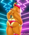  absurd_res anthro balls butt five_nights_at_freddy&#039;s five_nights_at_freddy&#039;s:_security_breach genitals glamrock_freddy_(fnaf) hi_res male mammal scottgames solo thedumbid udkmyid ursid video_games 