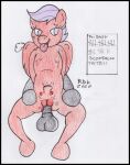  abdominal_bulge bodily_fluids competition duo equid equine female female_penetrated feral friendship_is_magic genitals hasbro horse male male/female mammal my_little_pony on_bottom on_top pegasus penetration pony purple_eyes pussy quadruped reddragonkan reverse_cowgirl_position scootaloo_(mlp) sex sweat traditional_media_(artwork) unseen_male vaginal vaginal_penetration wings 