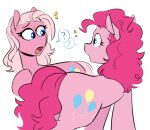  cutie_mark earth_pony equid equine female friendship_is_magic hair hasbro horse mammal my_little_pony pink_hair pinkie_pie_(g3) pinkie_pie_(mlp) pony question_mark redxbacon 