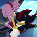  amy_rose animated anthro cherryfurvixen clothed clothed_sex clothing duo female female_on_top male on_top sega sex shadow_the_hedgehog sonic_the_hedgehog_(series) 