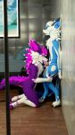  absurd_res acethebluenardo anthro duo fellatio female genitals hi_res holding_object licking male male/female nardoragon oral penile sex sucking tongue tongue_out 