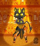  animal_crossing ankha_(animal_crossing) anthro armor dancing darkgeno_(artist) destiny destiny_(video_game) destiny_2 egyptian female generation_7_pokemon hi_res legendary_pokemon meme nintendo pokemon pokemon_(species) solo video_games warmind zeraora zeta zeta_(zeraora) 