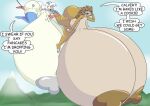  anthro big_breasts big_butt breasts brown_nipples butt dialogue drugs duo female flying generation_1_pokemon huge_breasts hyper hyper_breasts joeblaydesign lips nintendo nipples nude pokemon pokemon_(species) sandpancake sandslash stoned substance_intoxication thick_lips unknown_character unknown_species video_games white_nipples 