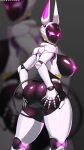  2022 5_fingers absurd_res animal_humanoid areola breasts butt female fingers hand_on_butt hi_res humanoid looking_back machine nipples nisetanaka robot solo venus_(zzvinniezz) 
