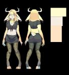  anthro antlers clothed clothing coraline_brown digital_media_(artwork) ear_piercing female fishnet fishnet_legwear hi_res horn imaaahorny jackalope lagomorph legwear looking_at_viewer mammal piercing solo topwear trans_(lore) trans_woman_(lore) 