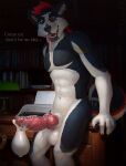  anthro athletic balls big_penis bodily_fluids canid canine canis condom cum domestic_dog erection filled_condom genital_fluids genitals hi_res huge_penis husky inside katarhein knot leaking_cum male mammal night nordic_sled_dog nude penis precum sebastian_the_husky sexual_barrier_device smile solo spitz thick_penis tongue tongue_out 