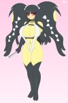  anthro beauty_mark bikini blush breasts choker clothing female full-length_portrait hi_res jewelry mega_evolution mega_mawile necklace nintendo pokemon pokemon_(species) portrait razplus solo swimwear video_games 