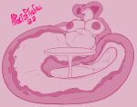  2022 anthro apode apoetofthefall areola belly belly_rolls big_areola big_breasts breasts chair draconcopode female female_pred full-length_portrait furniture hi_res inverted_nipples legless long_body naga nipples on_chair overweight overweight_anthro overweight_female portrait reptile scalie serpentine sitting sitting_on_chair snake snake_hood solo table tail_bulge vore yesenia_(character) 