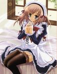  garter_belt izumi_tsubasu maid stockings thigh-highs 