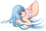  aoinagi bad_id bad_pixiv_id bikini blue_hair kula_diamond long_hair red_eyes solo swimsuit the_king_of_fighters 