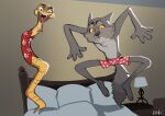  &lt;3 4_fingers anthro bed boxers_(clothing) boxers_only canid canine canis clothed clothing digital_media_(artwork) dreamworks duo feet fingers fur furniture grey_body grey_fur heart_underwear hi_res jumping jumping_on_bed kemokin_mania lamp male mammal mr._snake_(the_bad_guys) mr._wolf_(the_bad_guys) nightstand on_bed open_mouth pillow reptile scales scalie shadow smile snake teeth the_bad_guys toes tongue tongue_out topless topwear tuft underwear underwear_only wolf yellow_body yellow_scales yellow_sclera 
