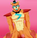  2angelisimo abs absurd_res anthro balls biceps bodily_fluids circumcised cowgirl_position dripping duo feral five_nights_at_freddy&#039;s five_nights_at_freddy&#039;s:_security_breach foxy_(fnaf) from_front_position genital_fluids genitals glamrock_freddy_(fnaf) hi_res humanoid male male/male muscular muscular_male obliques on_bottom on_top pecs penis precum precum_drip scottgames sex triceps video_games 