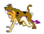  bestiality breasts canid canine canis daphne_blake domestic_dog duo erection female feral genitals great_dane hanna-barbera human intersex intersex/female interspecies male male_penetrating mammal mastiff molosser nude penetration penis scooby-doo scooby-doo_(series) sex simple_background unknown_artist 