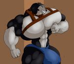  abs anthro balto_(film) big_bulge big_muscles big_pecs big_penis black_body black_fur black_nose blue_eyes bulge canid canine canis chest_harness clenched_teeth clothing collar domestic_dog fur genitals greggrth harness huge_biceps huge_bulge huge_hips huge_muscles huge_pecs huge_penis huge_thighs husky looking_down looking_pleasured male mammal motion_lines muscle_worship muscular muscular_anthro muscular_arms muscular_legs muscular_male muscular_neck muscular_thighs nordic_sled_dog pecs pecs_frottage pecs_touching penis smile solo spitz steele_(balto) teeth thick_thighs thong thong_only underwear universal_studios white_body white_fur wide_hips 