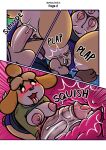  2022 anal anal_penetration animal_crossing anthro atrolux blush bodily_fluids brother brother_and_sister canid canine canis clothed clothing comic cum dialogue digby_(animal_crossing) domestic_dog female genital_fluids genitals hi_res incest_(lore) isabelle_(animal_crossing) looking_pleasured male male/female mammal nintendo partially_clothed penetration pussy sibling sister subscribestar tongue tongue_out twins undressing video_games 